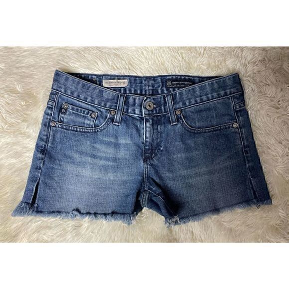 AG Adriano Goldschmied Cut Off Shorts Size 27R - Picture 8 of 12